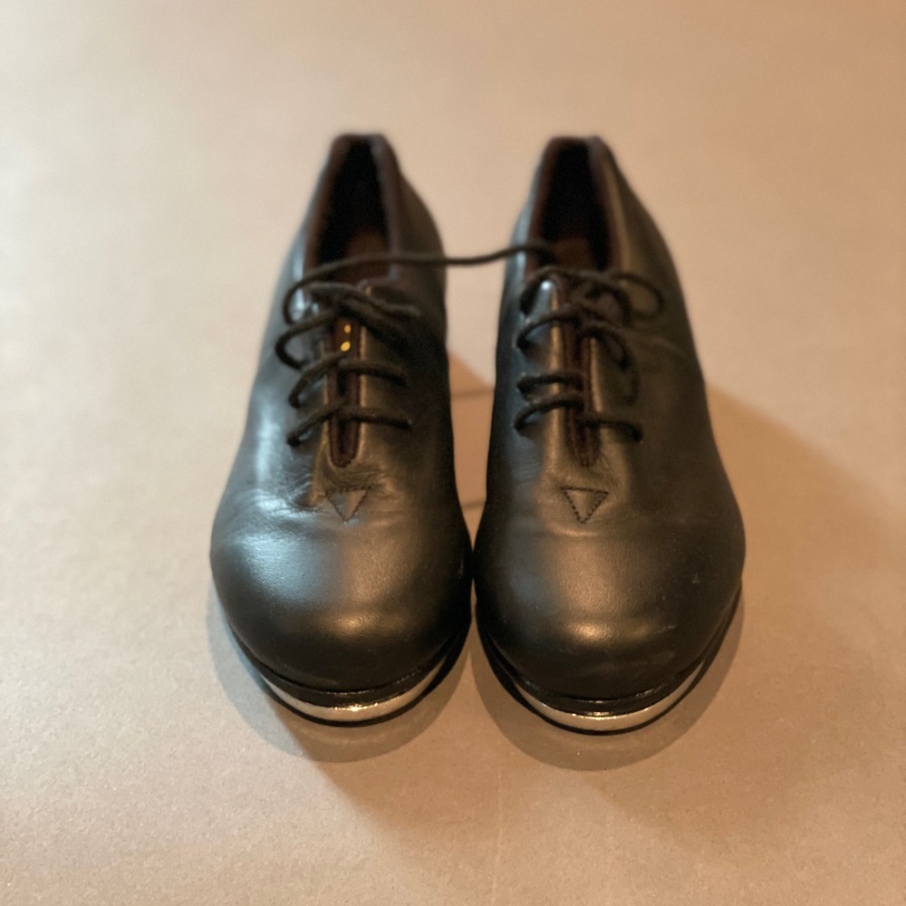 Kids Bloch lace up tap shoes